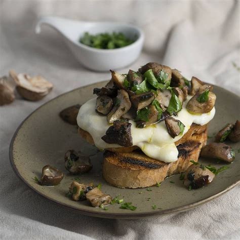 Mushrooms Bruschetta Antipasto Recipes Italian Antipasto