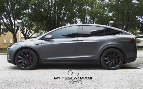 Tesla Model X Wrap In Miami FL | Tesla Model X Car Wrap