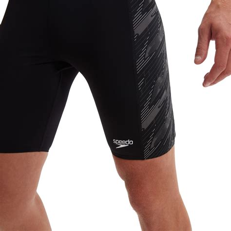 Speedo Mens Hyperboom Panel Jammer Black Sportsdirect