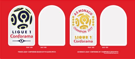 Football teams shirt and kits fan: AS Monaco Ligue 1 Conforama 2017 ...