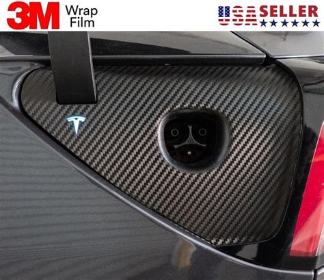 Tesla Model Y Model 3 Charging Port Wrap 3M Decal Sticker Heated Etsy