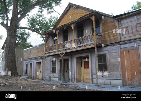 Paradise Valley Nevada Ghost Town Stock Photo Alamy