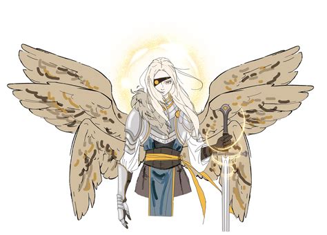 [OC][ART] Aasimar Paladin : r/DnD