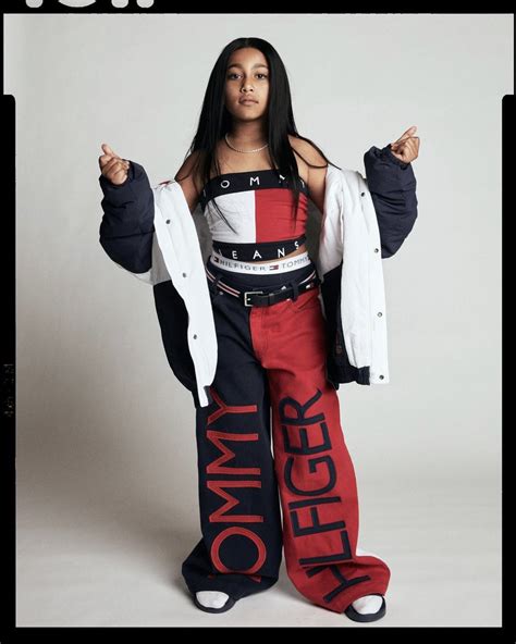 Aaliyah Tommy Hilfiger Photo Shoot