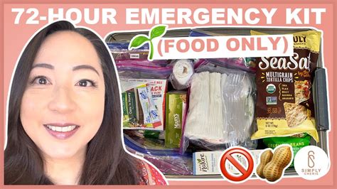 Hour Emergency Kit Food With Vegan And Nut Free Ideas Youtube