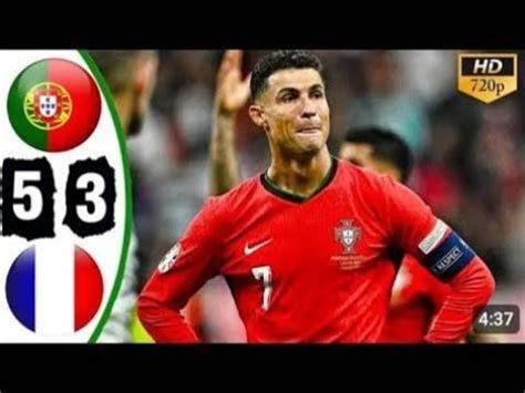 Portugal Vs France Full Penalty Shootout Highlights Youtube