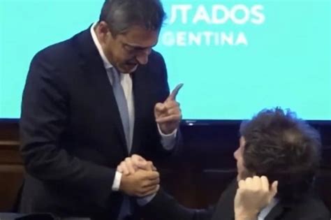 Sergio Massa “retó” A Javier Milei Por Llegar Tarde A Una Sesión En El