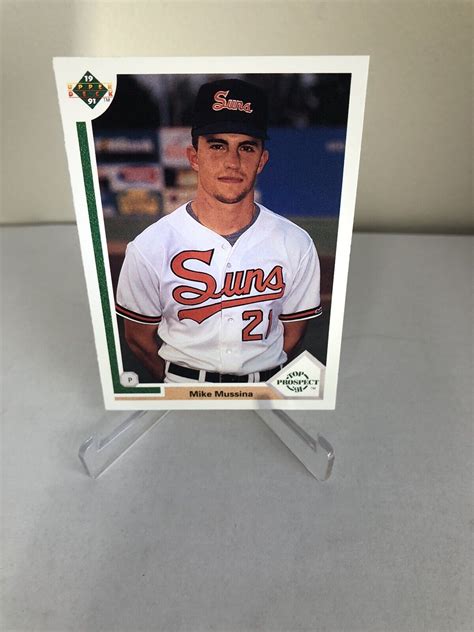 Upper Deck Mike Mussina Baltimore Orioles Rookie Card Ebay