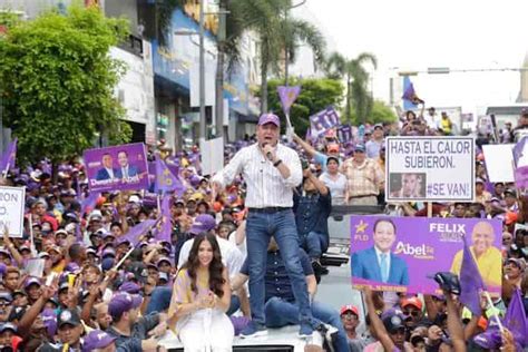 Abel Martínez del PLD promete un futuro de esperanza y bienestar para