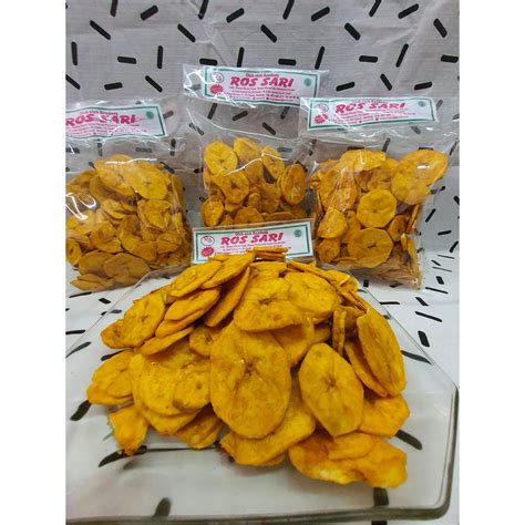 Jual Kripik Pisang Manis 250Gr Oleh Oleh Bandung Shopee Indonesia