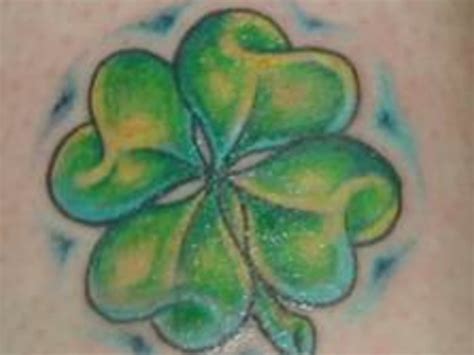 Celtic Four Leaf Clover Tattoo