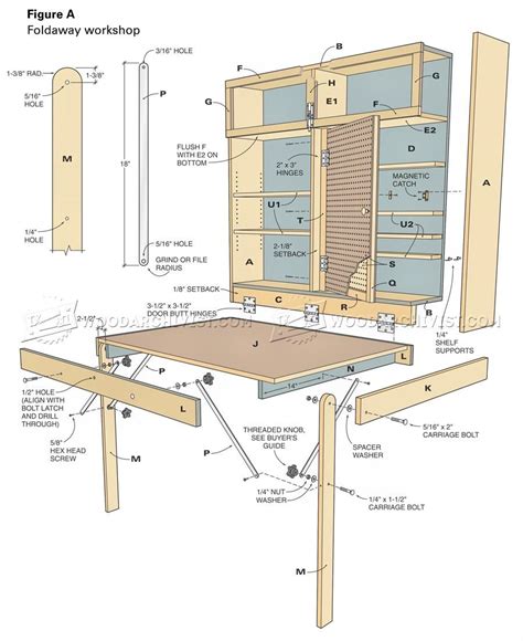 Fold Down Workbench Plans | Woodworking plans workbench, Woodworking ...