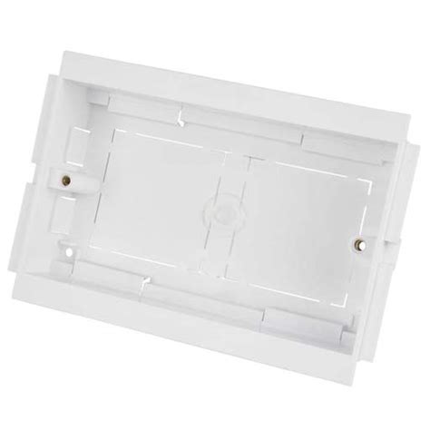 Centaur Gang Mm Outlet Box White For Cmxt W Trunking Sold In S