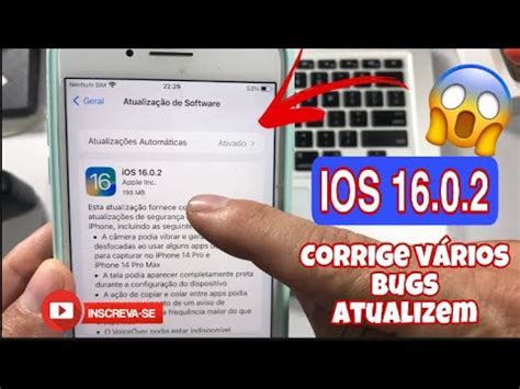 APPLE LANÇOU O IOS 16 0 2 ATUALIZAÇÃO PARA TODOS OS IPHONES