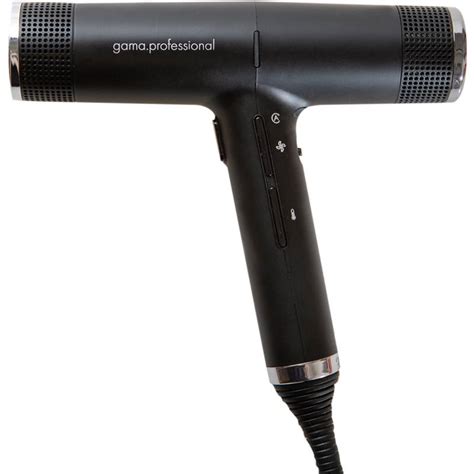 Gama Professional IQ Hair Dryer Black Køb den her Nicehair dk