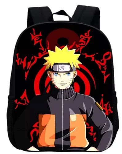 Mochila Escolar Anime Naruto Estampada Infantil Mercadolibre