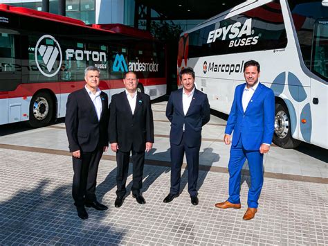 Andes Motor y EPYSA Buses concretan acuerdo estratégico para el