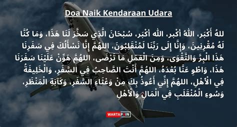 Bacaan Doa Perjalanan Naik Kendaraan Darat Laut Udara