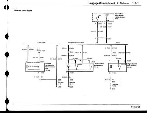 Ford Focus 2005 Wiring Diagram Wiring Diagram