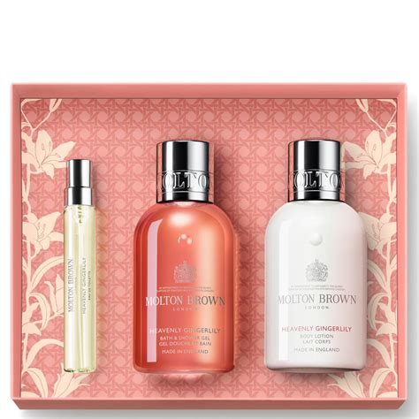 MOLTON BROWN Heavenly Gingerlily Travel Gift Set Limited Edition