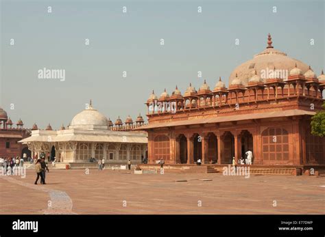 Tomb Of Sheikh Salim Chishti Jama Masjid Fatehpur Sikri Uttar