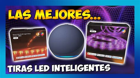 Las MEJORES LUCES LED INTELIGENTES Compatibles Con ALEXA Configurar