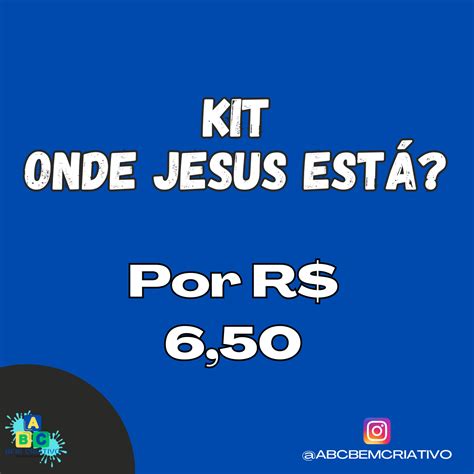 Kit ONDE ESTÁ JESUS Fabiana Sant Ana Hotmart