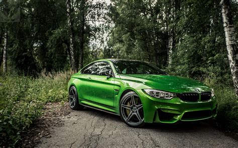 Fondos de Pantalla 3840x2400 BMW f82 Verde Metálico Coches descargar