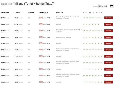 Come E Dove Trovare Gli Orari Dei Treni Italo