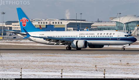 B K Boeing Max China Southern Airlines Hetzhezi Jetphotos