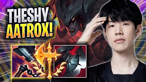 Theshy Tries Aatrox With New Buffs Wbg Theshy Plays Aatrox Top Vs