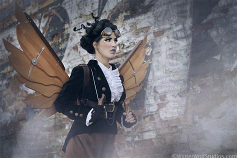 Steampunk Girl With Wings Larpingorg