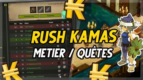 Monocompte Craft Fm D Items Pour Se Faire Des Kamas Facilement