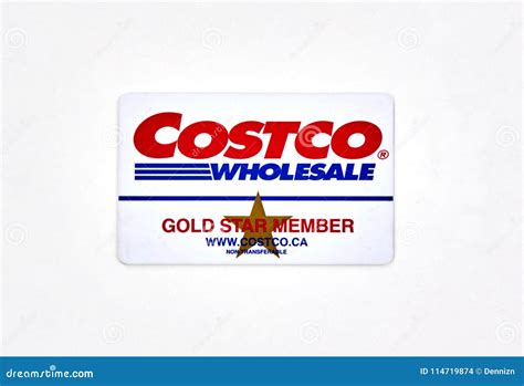 Costco Wholesale Canada Member Card Editorial Stock Image - Image of ...