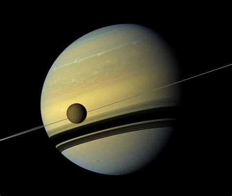 Saturn Got Its Tilt From Its Moons - Universe Today