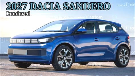 First Look 2027 Dacia Sandero Exclusive Rendering Previews Model S