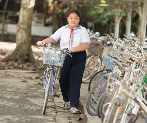 Vietnam 2019: the story of Chau Thi Huynh Huong - pedals for progress