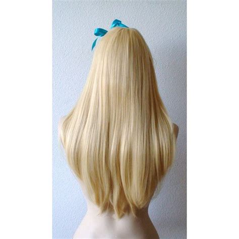 Alice In Wonderland Hairstyle Inspired Wig Blonde Wig Long Blonde