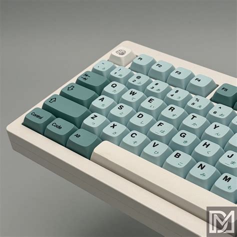 LOCAL STOCK GMK Iceberg Keycap PBT Dye Sub XDA Ice Pole Blue Keycaps