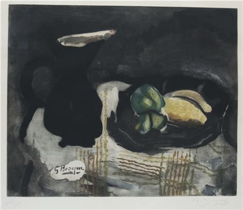 Pichet Noir Et Citrons By Georges Braque On Artnet