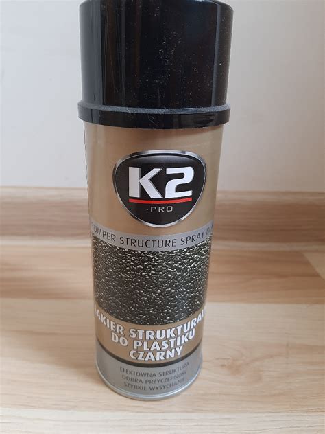 K2 Lakier Strukturalny Do Plastiku Czarny 400ml Daleszyce Kup Teraz