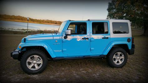 2017 Jeep Chief 4×4 Unlimited Edition In Vivid Blue Special Edition Blue Jeep Dream Cars