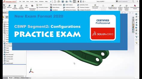 Solidworks CSWP Segment 2 Practice Exam Updated Form BW