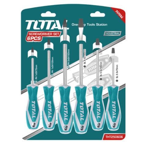 Total Screwdriver Set 6Pc #THT250606 – Ali's Hardware Ltd.