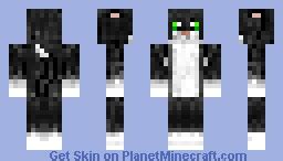 Black Cat Minecraft Skin