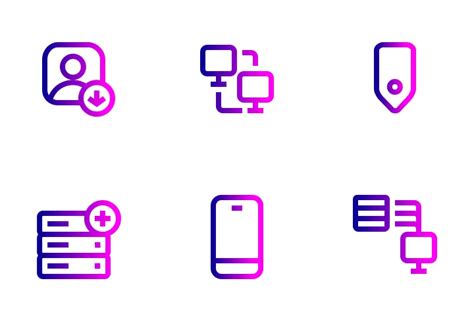 network  communication icon pack    network