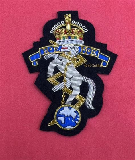 Kings Crown Royal Electrical Mechanical Engineers Embroidered Wire