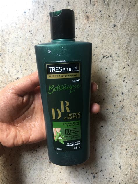 Tresemme Botanique Detox And Restore Shampoo Reviews Ingredients