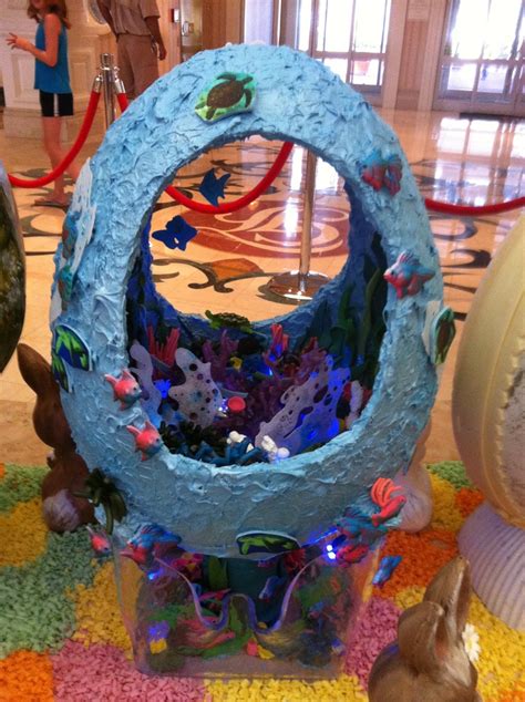 Chocolate Easter Egg at the Grand Floridian ~ Finding Nemo | Disney ...