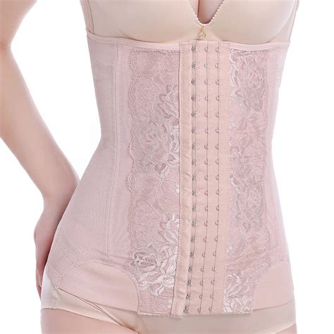 Women Waist Trainer Plus Solid Rubber Tight Postpartum Girdles Alloy